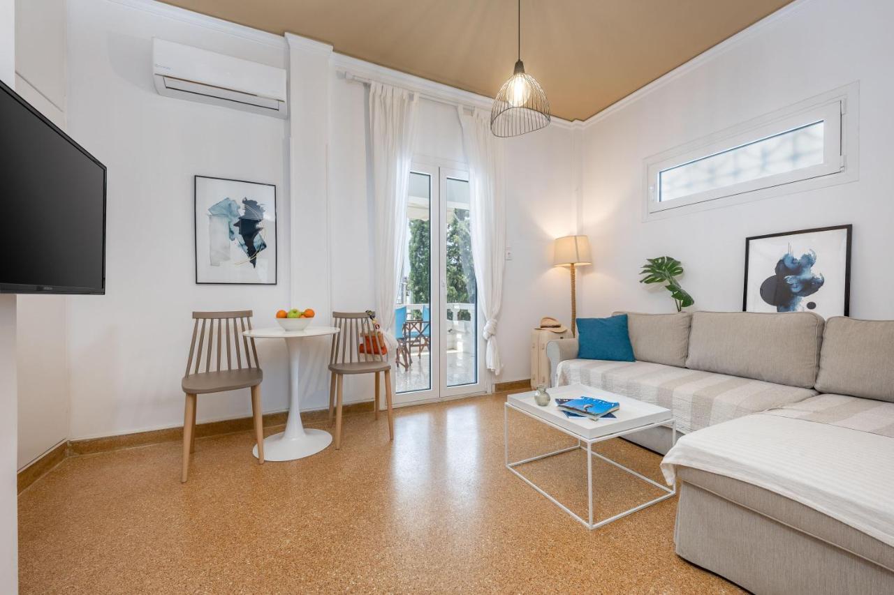 Breeze One Bedroom Apartment By Blupine Athens Ngoại thất bức ảnh